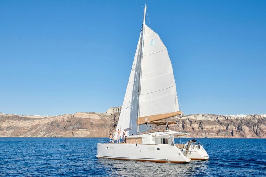 Santorini Gold Catamaran Cruise with Snorkel, BBQ & Open Bar - Price and Value: What $117 Buys You in Real Time