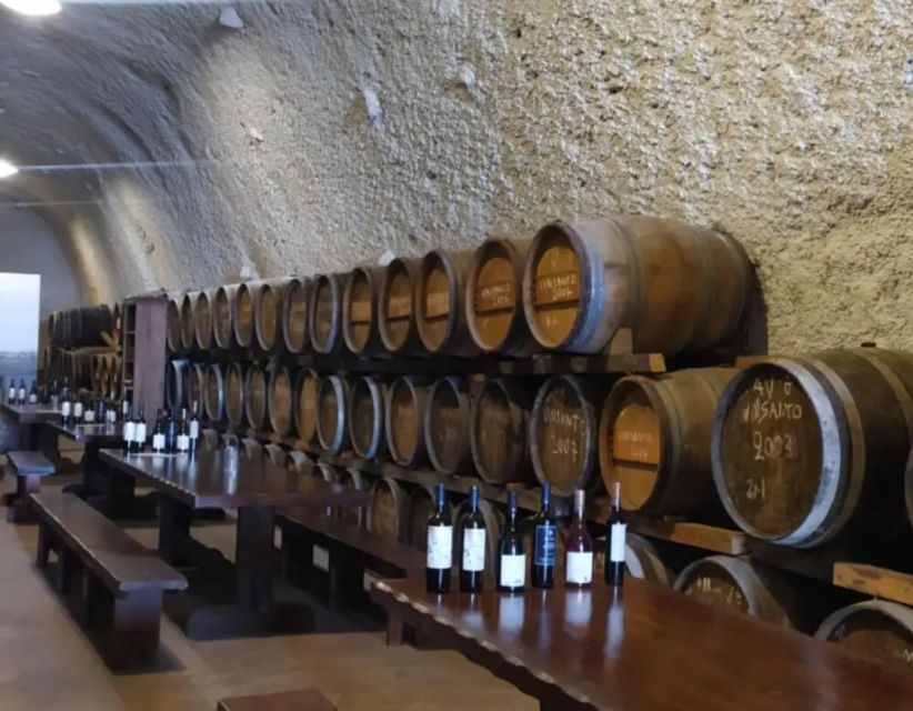 Santorini: Guided Highlights Tour with Private Wine Tasting - A family-run winery: 4 wine sips with cheese and rusks