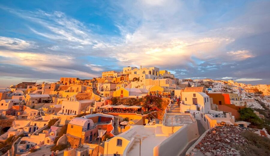 Santorini: Guided Island Day Trip with Beach Visit - Prophet Elias Monastery: the best kind of first stop