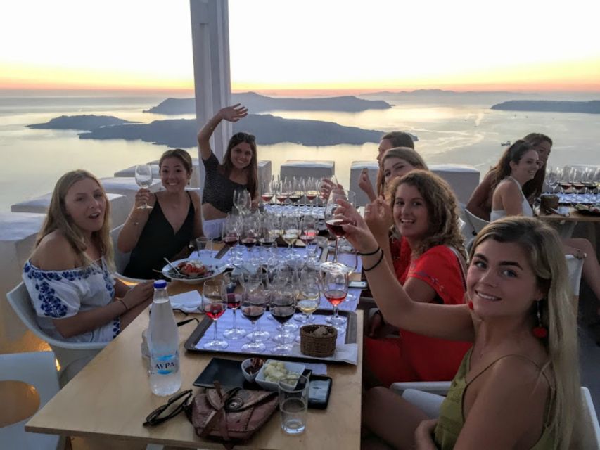 Santorini: Guided Tour to 3 Wineries with Wine Tastings - Anhydrous Cellar Door: A Relaxed Finish with Dessert Wine Energy