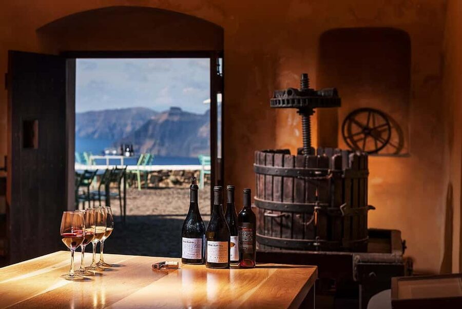 Santorini: Guided Wine Tour with Pickup and Snacks - Santorini wine, explained the way you actually need
