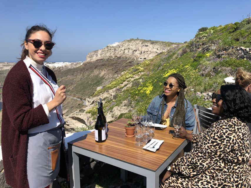 Santorini: Guided Wine Tour with Pickup and Snacks - Transport, group vibe, and what to wear