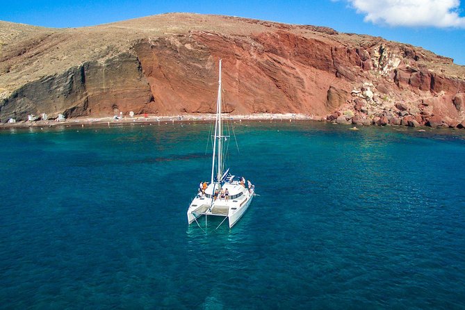 Santorini Half Day Catamaran Private Cruise incl. Meal, Drinks & Free Transport - Price and value: what $506.85 covers (and why it feels fair)