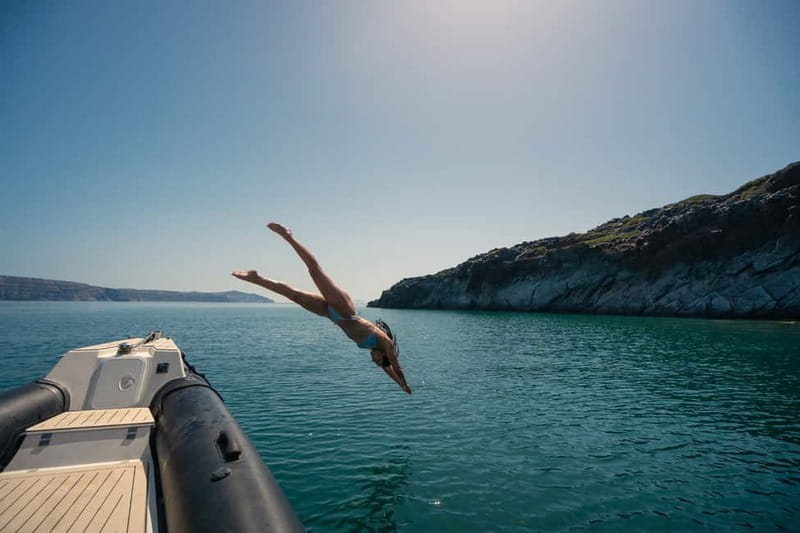 Santorini: half day exclusive speedboat cruise - Key things you will like about this cruise