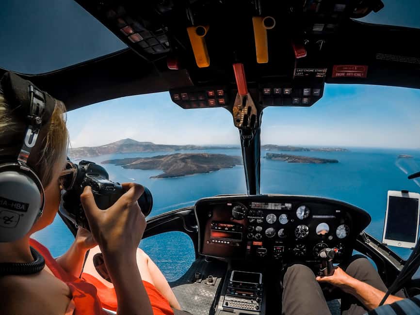 Santorini Helicopter Tour 20 minutes - Key things I’d focus on before you book