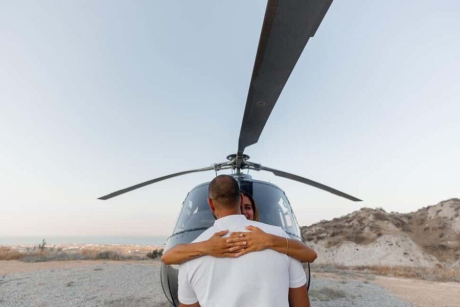 Santorini Helicopter Tour 20 minutes - Price and value: $1,402 per group up to 4 people