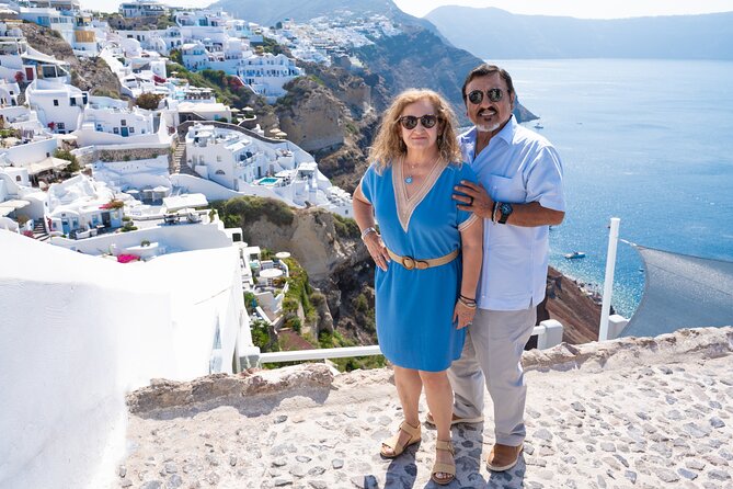 Santorini Highlights Private Tour 6 hours, pick up/ drop included - Stop 5: Prophet Elias Monastery, the high point viewpoint break