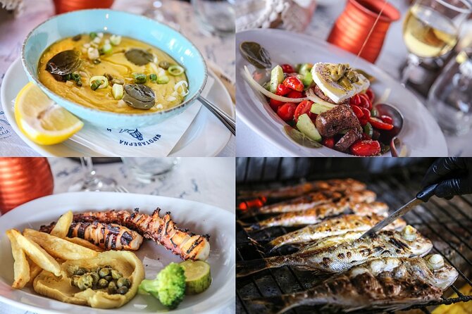 Santorini Highlights Small-Group Tour with Authentic Greek Lunch - Key highlights at a glance