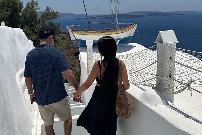 Santorini Highlights Tour - Firostefani and the Three Bells of Fira (A Short Scenic Stop)