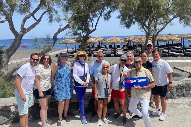 Santorini in 5 hours: Oia, Traditional Villages & Black Beach - Perivolos beach time: black sand, swimming, and easy lunch options