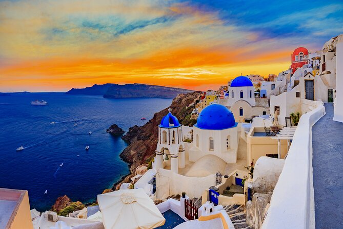 Santorini In One Day Bus Tour with Oia Sunset & optional Sailing - How the day flows, from pickup to Oia sunset timing