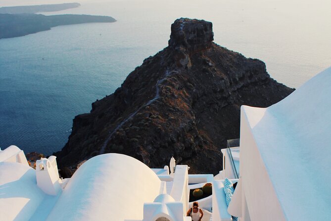 Santorini Instagram and TikTok Photo Spots Private Tour - Stop 3, Pyrgos and Prophet Elijah Monastery: High Views for Big Island Shots