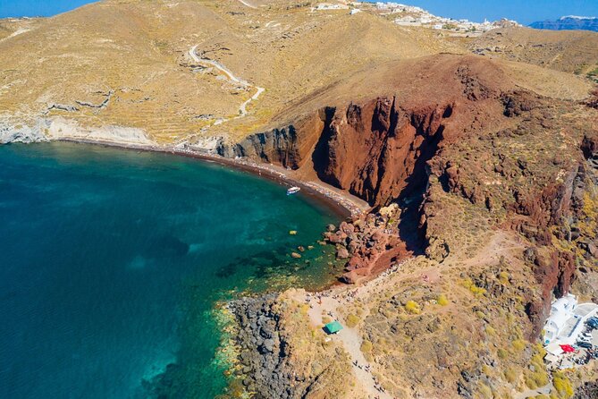 Santorini Instagram Tour - Red Beach: short time, big volcanic impact