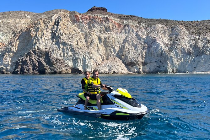 Santorini Jet Skiing, Tubing, and Kayaking Package - Jet Ski Ride (20 Minutes): Fast Fun Without Losing the Day