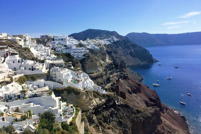 Santorini JTR Airport Transport & Transfer Services - Cruise Ship Reality: Cable Car Exit, Not Old Harbor Streets