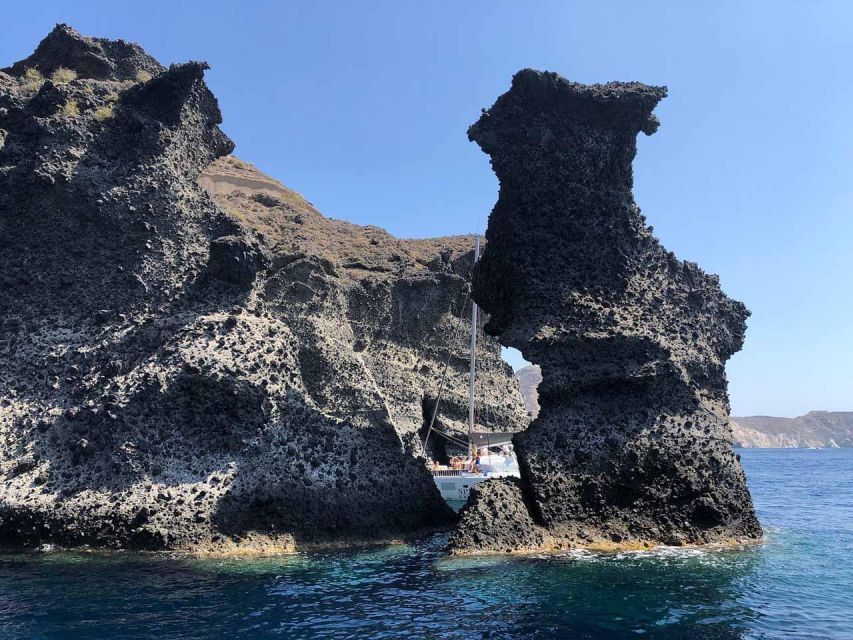 Santorini: Luxury Morning Cruise from Oia Town - Palea Kameni and Nea Kameni: volcano islands and real caldera geography