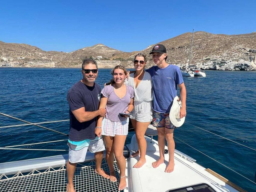 Santorini: Luxury Morning Cruise from Oia Town - Warm springs swim at the sulfur-rich waters