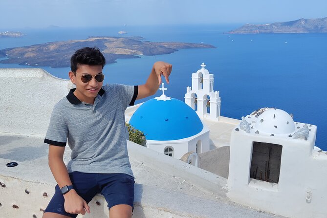 Santorini Must-See Highlights: Private Shore Tour - Red Beach and Perissa Black Sand, two sides of the volcanic story