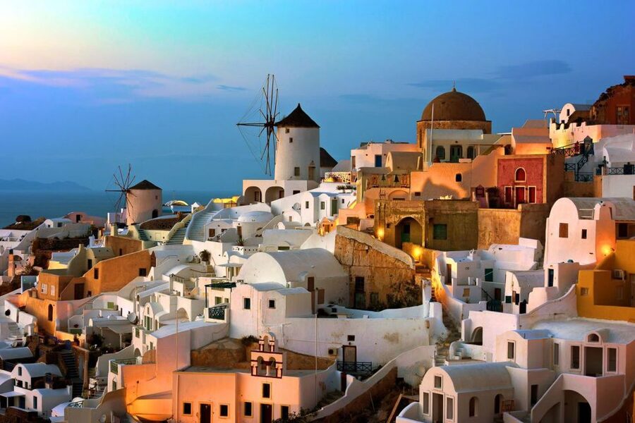 Santorini: Must-See Highlights Private Sightseeing Tour - Pickup in Thera and the value of private, air-conditioned driving