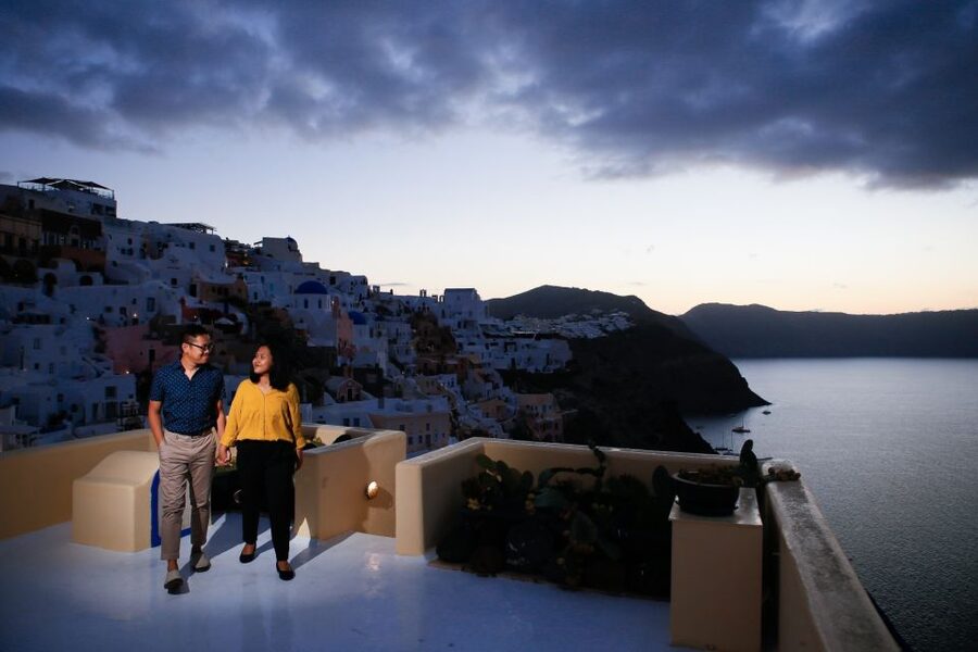 Santorini: Photo Shoot with a Private Vacation Photographer - Where the shoot can happen: Oia, Imerovigli, and caldera viewpoints