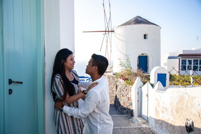 Santorini Photoshoot Oia - Where the session starts, and how the flow usually feels