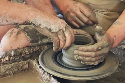 Santorini Pottery Class with Wine Tasting