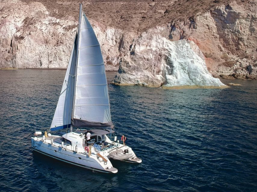 Santorini: Private All-In Catamaran Cruise, with Food|Drinks - Getting From Thera to Vlychada Port Without Losing the Morning