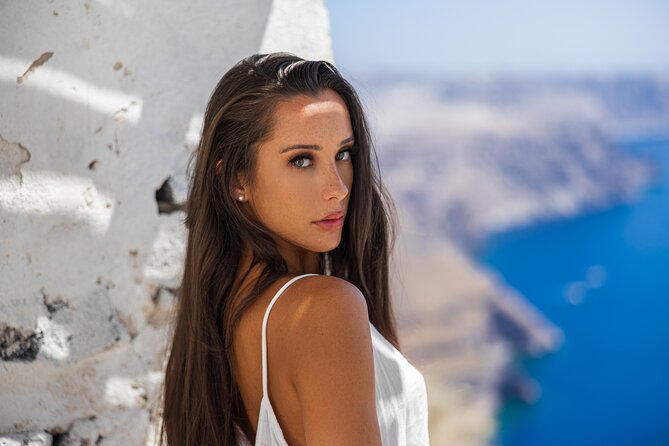 Santorini Private Casual Photoshoot in Oia and Imerovigli - Stop 1: The Blue Dome Santorini Shot, Done the Smart Way