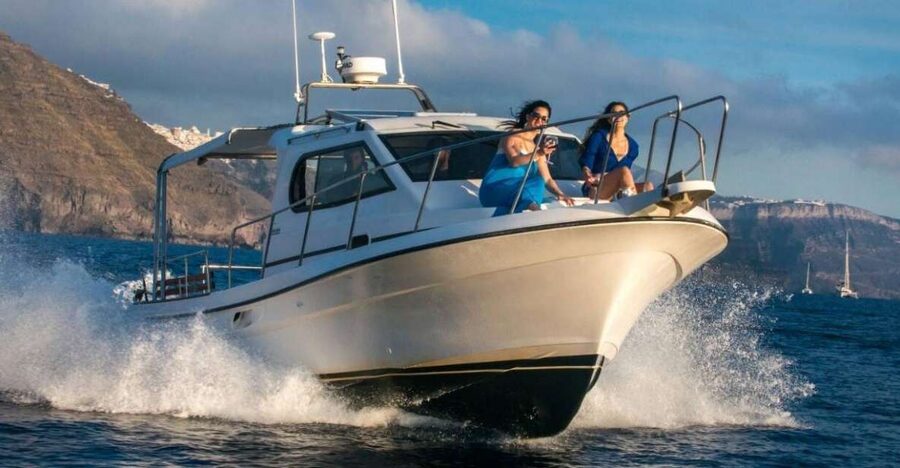 Santorini Private Cruise boat fishing tour - BBQ, Snorkeling - Why a private fishing cruise makes sense in Santorini