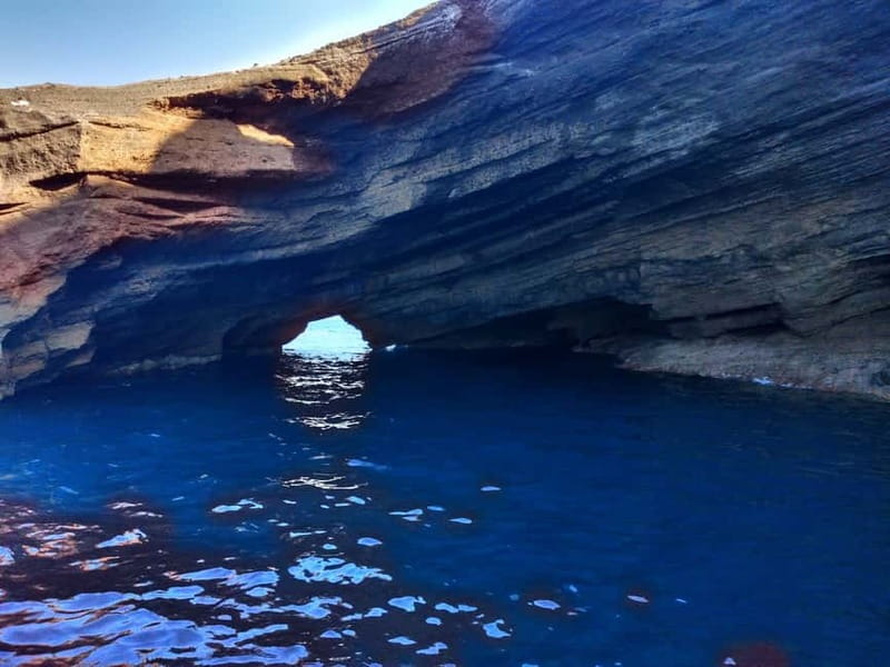 Santorini: Private Customizable Boat Tour - Santorini caldera, seen the way postcards never do