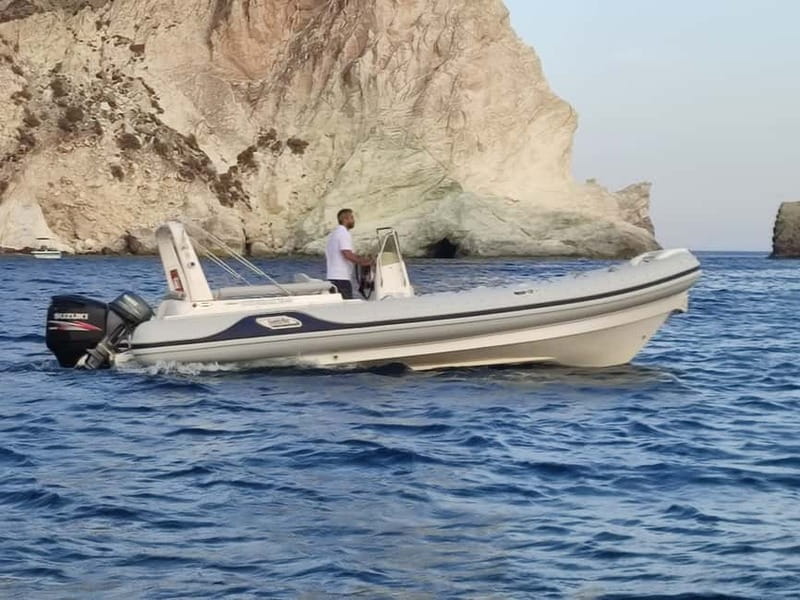 Santorini: Private Customizable Boat Tour - Caldera views, fisher boat houses, and Therasia’s rock formations