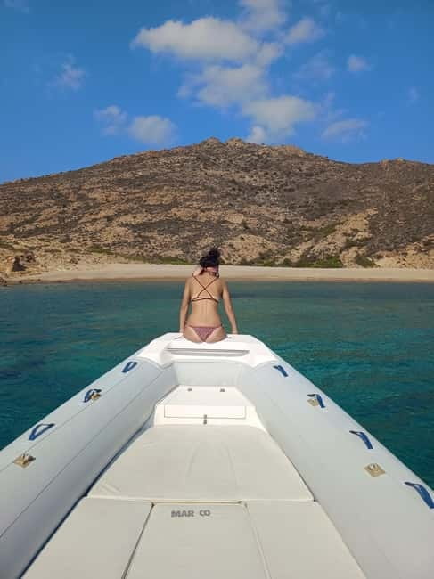 Santorini: Private Customizable Boat Tour - The 8-meter RIB setup, and why “private” matters