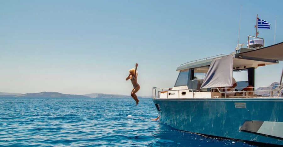 Santorini: Private Diamond 36 Motor Yacht Caldera Cruise - Who this cruise suits best, and who might not love it