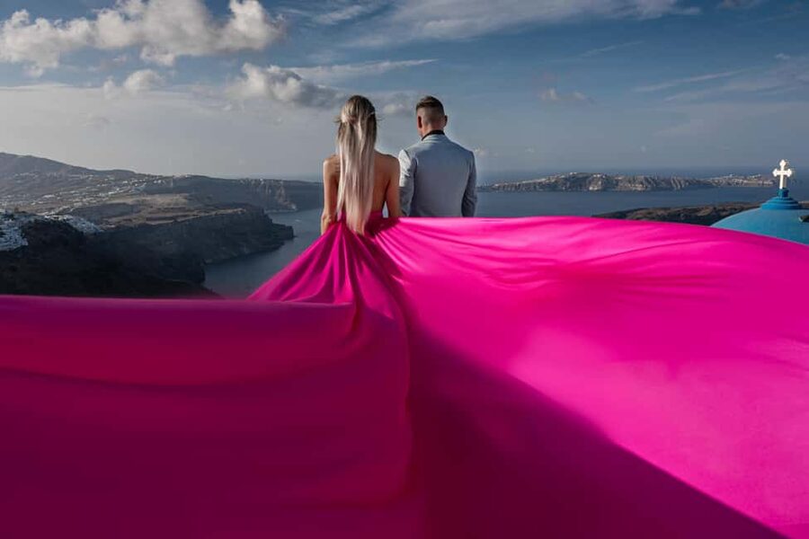 Santorini: Private Flying Dress Photoshoot at Iconic Spots - Who this suits best, and who should consider a different plan