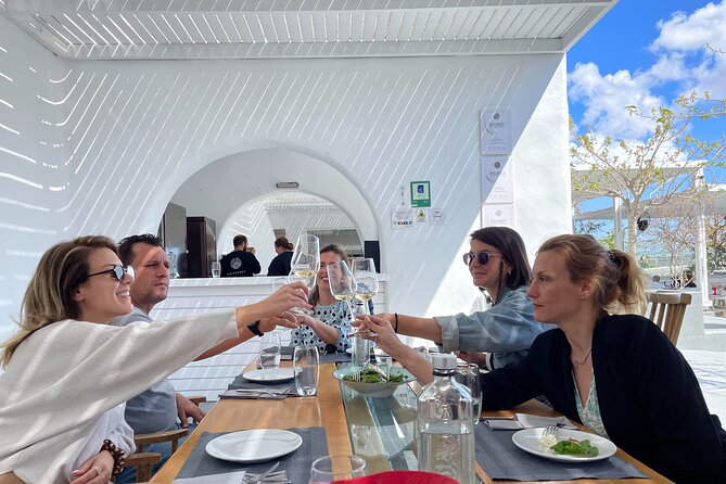 Santorini Private Island Tour & Winery Lunch at Domaine Sigalas - Perissa black sand: the calm contrast after the red rocks