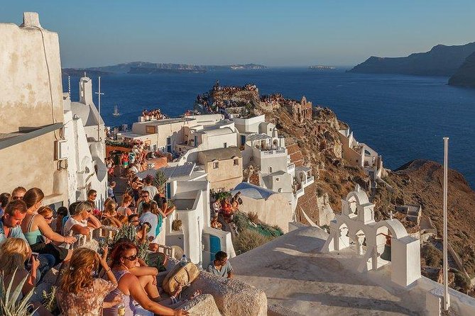 Santorini Private Motor Yacht Cruise - Food, drinks, and the on-board BBQ that keeps you satisfied