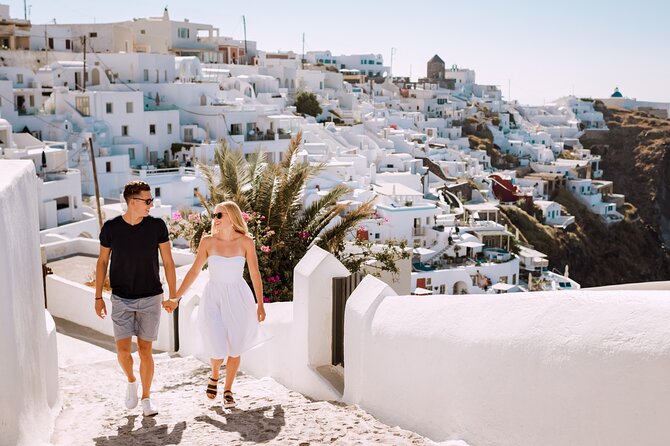 Santorini Private Photo Shoot - Tour - The Imerovigli Stop and the Blue Dome Moment