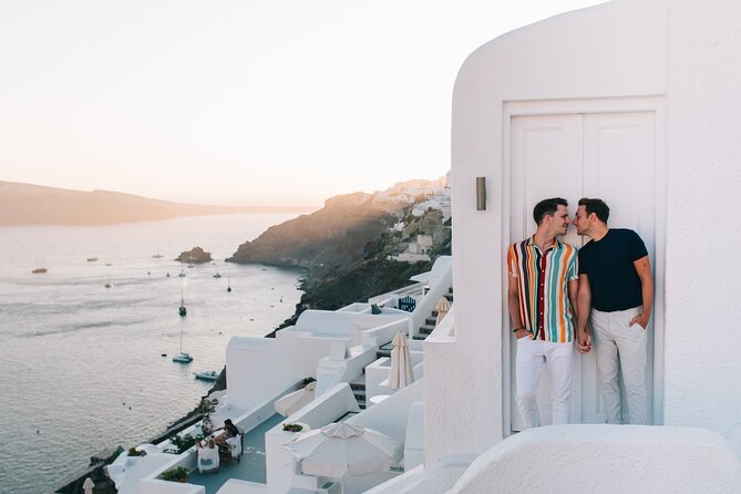 Santorini - Private Photoshoot with a Top Local Photographer - Your 1-hour route: Three Bells of Fira, Pyrgos, and Oia