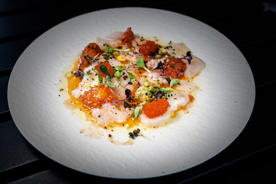 Santorini: Private Romantic Sunset Dinner with Caldera View - The seafood lovers menu: bright flavors and a sharing-friendly main