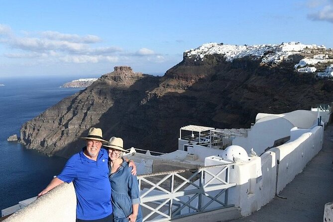 Santorini Private Shore Excursion : Oia, Caldera Views & Beaches - Perissa black sand beach: what to do with 1 hour 15