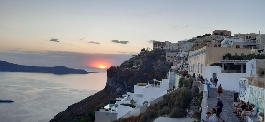 Santorini: Private Sightseeing Half-Day Tour - Megalochori, traditional village streets and architecture