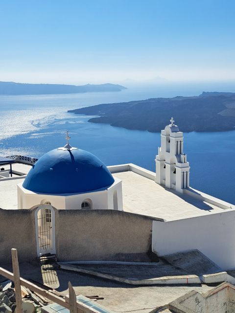 Santorini: Private Sightseeing Half-Day Tour - Perivolos black sand beach, organized and easy