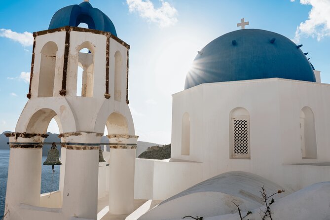 Santorini Private sightseeing land tours - Oia, Imerovigli, and Firostefani: the caldera hits in one smooth loop