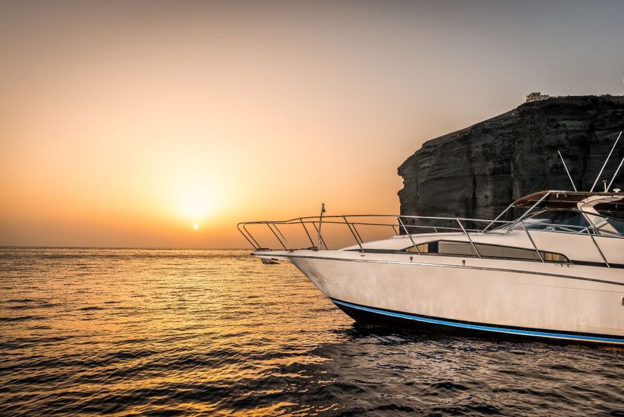 Santorini: Private Sunset Cruise with Barbecue and Drinks - Price and value for up to four people