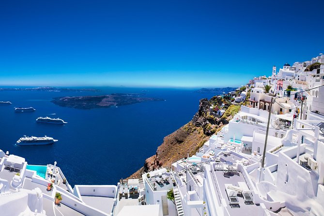 Santorini Private Tour 5hours Wine and local product tasting - Fira and Pyrgos Quick Hits for Photos and Local Flavor
