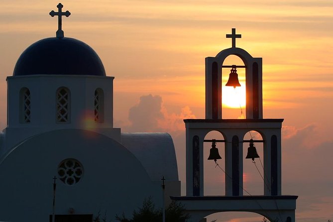 Santorini private tour .Enjoy the top sights in 5 hours! - Profitis Ilias Monastery: the high point view that sets your bearings