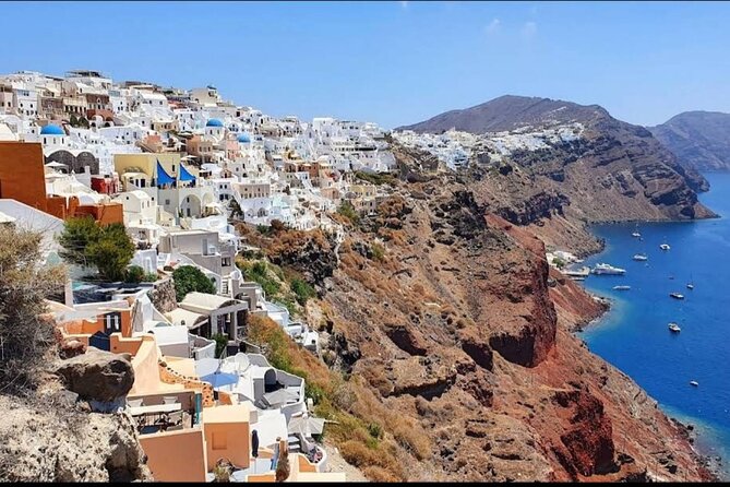 Santorini Private Tour from 3-8 hours - Pyrgos Kallistis and the high viewpoint at Profit Elias