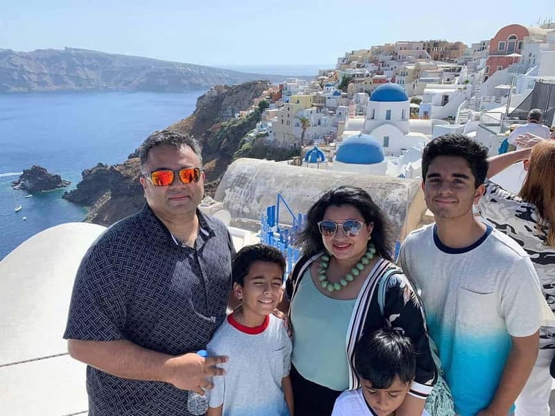 Santorini Private Tour: Must-See Highlights & Hidden-Gems - Prophet Elias Monastery and Mt Prophet Elias views at 1000ft