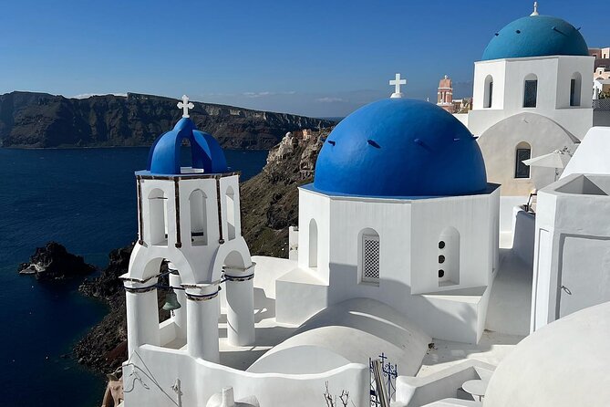 SANTORINI PRIVATE TOUR with Flexible Itinerary & Pickup - Perissa Black Sand Beach, where the day gets more relaxed