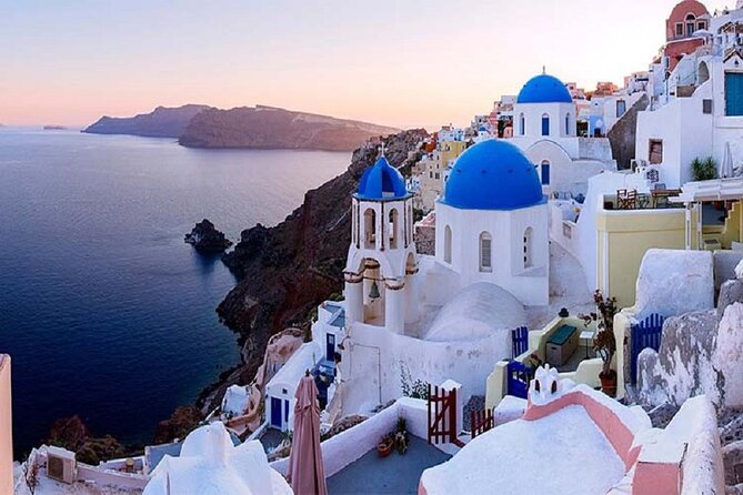 Santorini Private Tour With Food Experience - Red Beach and Perissa Black Sand: Two Volcano Colors in One Go